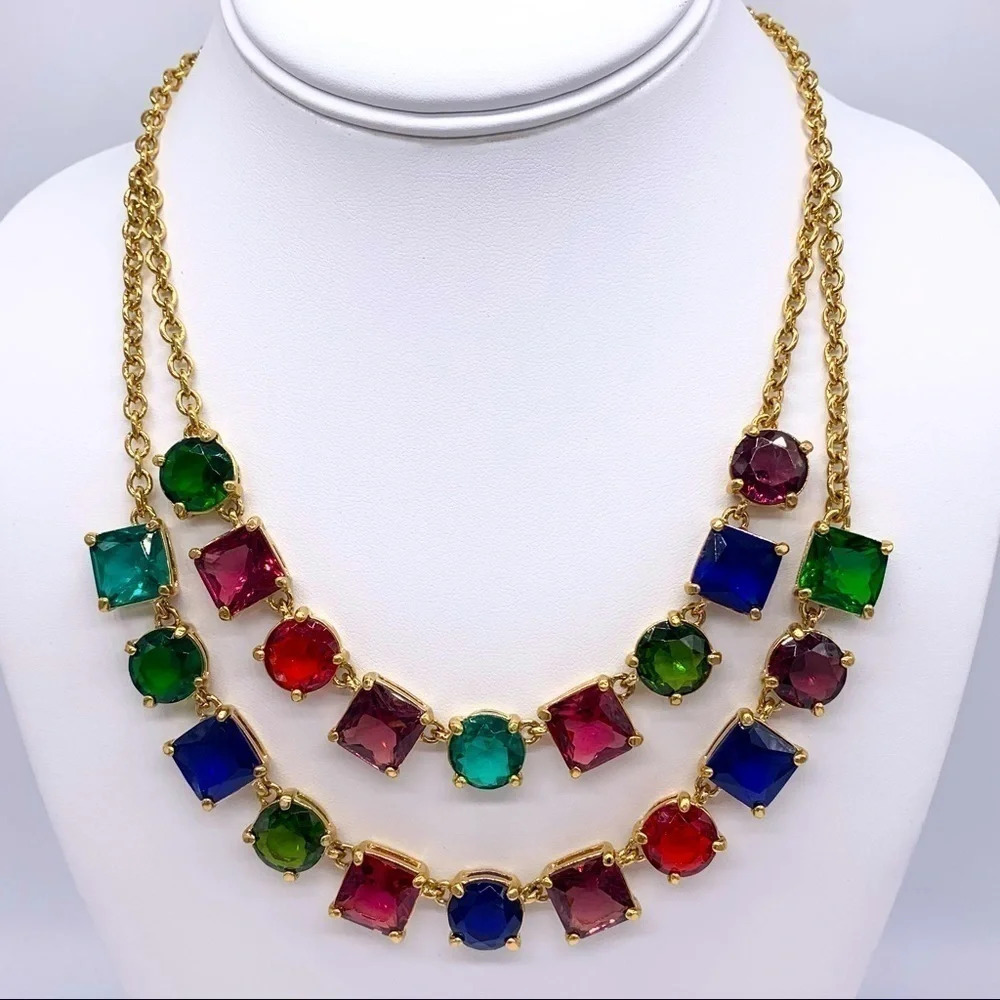 Kate Spade Kaleidoscope Jeweled Necklace